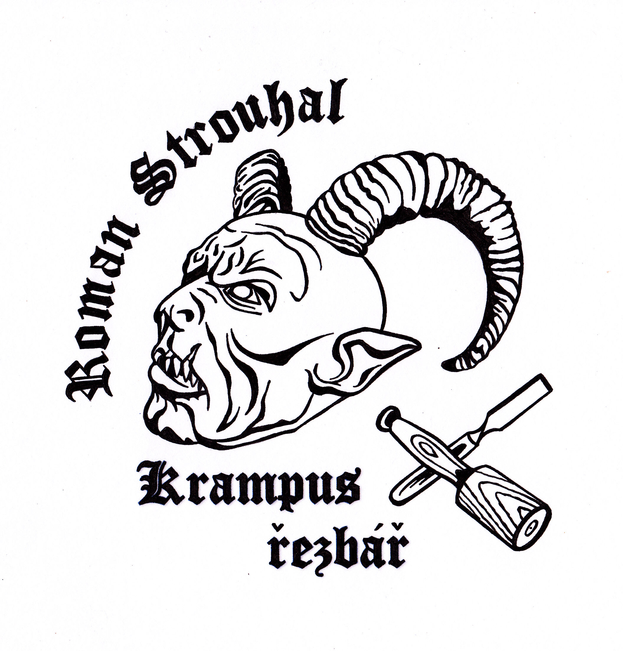 Krampus řezbář